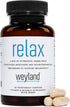 Relax - Natural Sleep Aid - GABA, L-Theanine, Valerian Root, 5-HTP, Lemon Balm - Calm Support, Stress Relief, Sleep Supplement -30 Vegetarian Capsules