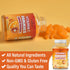 NEW AGE Vitamin C Gummies - Orange Vitamin C Gummy for Healthy Immune System, Vegetarian, Gluten-Free (120 Gummies)