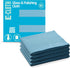 E-Cloth 4-Pack Glass Polishing Cloth, Sustainable Microfiber Window and Mirror Cleaner Wipes, Washable and Reusable