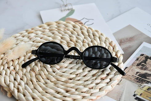 Eyekepper Oval Round Reading Glasses Mini for Women Men, Small Vintage Reader Eyeglasses with Spring Hinges
