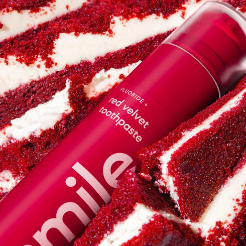 Red Velvet Flavored Toothpaste by Hismile - Unique Oral Care Experience