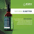 E2H Chlorophyll Liquid Drops, All-Natural Energy Booster, 2 Fl Oz, Vegan, Gluten Free