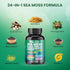 Woman,2 Rhodiola,19,445mg Immune 60 Peakhealth Shilajit Sea Moss Black Seed Oil Ashwagandha Capsules for Man Bottle