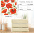 Kcldeci Poppy 6 Pieces Absorbent Kitchen Dish Cloths, Floral Washable Cleaning Towels for Home Kitchen Supplies