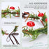 MOSTORY Green Elf Mushroom Crown, Fairy Woodland Floral Headpiece for Women and Girls
