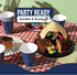 Party Solids 18 Oz 100 Pack Navy Plastic Cups For Party Supplies | Navy Disposable Cups Plastic | Disposable Drinkware