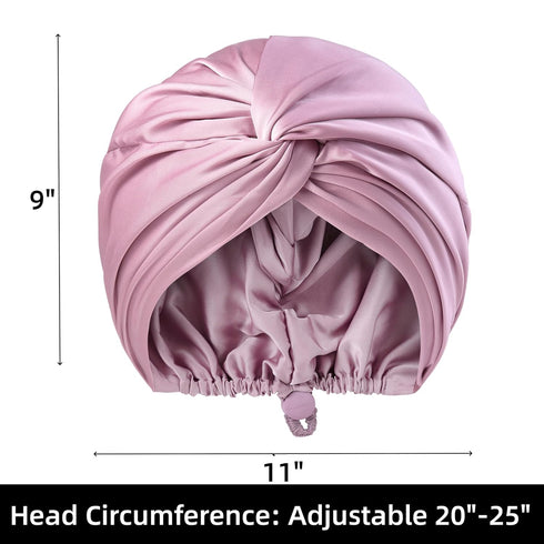 Silk Satin Bonnet for Women: Hair Care Gift for Daily Travel Life, Sleep Essentials Gifts for Christmas, Valentine's