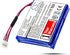 Replacement Battery for Qolsys IQ Panel 2 IQ Panel 2 Plus, QR0041-840 VT26 2600mAh