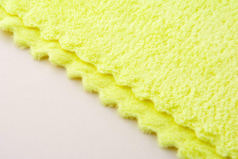 Ultra Soft Edgeless Microfiber Cleaning Towel, Pack of 12, All-Purpose 12' x 12' Super Absorbent Towels