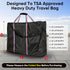 (32" Lx10 Wx37 Rollator Travel Bag - Waterproof Wheelchair Bag for Folding Walker, Compact Wheelchair Transport Chair