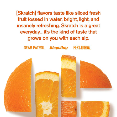 Skratch Labs Hydration Powder, Sport Drink Mix with Electrolytes for Exercise, Orange, 60 Servings, Non-GMO Vegan