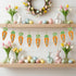 Set 2 of Easter Money Holder Carrot Wooden Carrot Cash Holder with Bunny Ears, Easter Gift for Kids & Adults, Spring