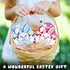 Pack 2 Easter Bunny Gift Holder for Cash, of Wooden Rabbit Currency Display, Spring Basket Stuffers for Teens & Kids