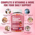 Gummies D3 K2 3 CoQ10 B12, B1, B2, B3, B5, B6, B7 B9 Ultra Methylated Vitamin B Complex Sugar Free - All B Vitamins +