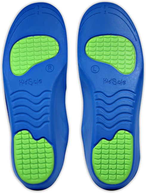 Neon Fix Orthotic Premium Medical Grade Insole - Max Arch Support for Pronation, Flat Feet, Kids Size 2-4 (22 CM)