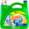 Gain Ultra Oxi Liquid Laundry Detergent, 128 loads, 184 fl oz, Waterfall Delight Scent, HE Compatible 2-in-1