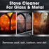 Furniture Clinic Stove Glass & Metal Cleaner - Removes Soot & Dirt from Glass & Metal, 500ml