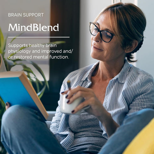 Vitanica MindBlend, Vegan Brain Support, 60 Capsules