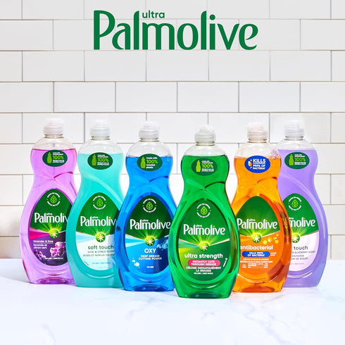 Palmolive Ultra Antibacterial Liquid Dish Soap, Plant Based, 20 Ounce, 9 Pack