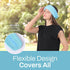 Cooling Towel with 2 Soft Gel Ice Pack Inserts, Multi-Purpose Compression Wrap for Neck, Legs, Arms, Shoulders, Ideal