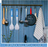 Hsei 10 11 Inch Pcs Blue Kitchen Scrub Dish Brush Bulk with Anti Slip Handle Cleaning Dish Scrubber with Stiff Bristles