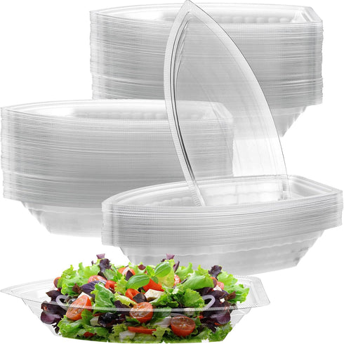 ZEAYEA 150 Pack 8 oz Banana Split Boat Plate, Disposable Plastic Food Boats for Ice Cream Sundae Serving