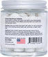 Peppermint Mouthwash Tablets - Chewable Travel Size Mouthwash for Fresh Breath, Fluoride Free, Alcohol Free (90 Tablets)