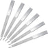 Mudder 6 Pieces Stainless Steel Double Side Nail File, Metal Buffer for Fingernails and Toenails, 5 Inch, Silver
