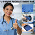 Jionhenn Patient Turning Device for Elderly, U-Shaped Positioning Bed Pads with Handles, Waterproof Reusable Transfer