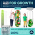 Height Growth Maximizer, Premium Supplement for Kids & Teens to Grow Taller Naturally, Bone Support Complex
