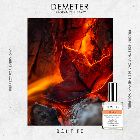 DEMETER Bonfire Cologne Spray, 1 oz, Perfume for Women and Men