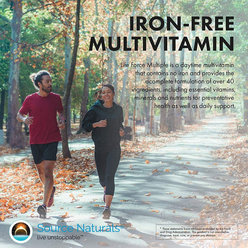 Source Naturals Life Force Multiple Daily Multivitamin, 30 Tablets - High Potency Vitamins & Nutrients