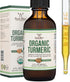 Turmeric Curcumin with Black Pepper Drops - Organic Turmeric Supplement Drops 1,180 mg - 2 FL OZ - 60 Servings