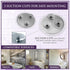 MIRRORVANA 20X & 10X Magnifying Mirror Set, Compact Travel Ready Mirror with 3 Suction Cups