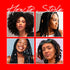 Red by Kiss Hold Locking Gel - Ultimate Hold for Thin Locs & Twists, Non-Frizz, Non-Flaking, Enriched with Castor Oil