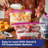 Hefty Slider Storage Bags, Quart Size, 78 Count for Food Storage