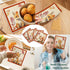 LARTSFRO 4 Pack Cute Animal Swedish Dishcloths for Kitchen Cloths Towels, Cute Deer Fox Owl Squirrel Autumn Farm House