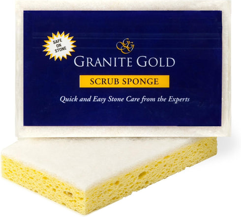 Granite Gold Non-Scratch Scrub Sponge for Granite, Marble, Natural Stone & Quartz Surfaces