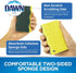 Dawn Heavy-Duty Sponges - 3 Pack Green and Yellow
