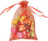 Stratalife 100PCS Organza Bags 4x6 Mesh with Drawstring - Small Sheer Jewelry Pouches for Wedding Return Gifts (Mixed