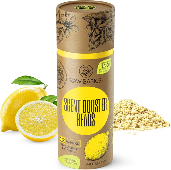 Scent Boosters for Washer, Wild Lemon Aroma - Bulk Laundry Booster Beads