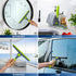 DSV Standard Shower Squeegee for Glass Doors, 10" Blade, Mini Window Squeegee for Home, Car, All-Purpose Cleaner Tool