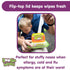 Saline Nose Wipes by Boogie for Baby & Kids, Face, Hand & Body, 45 Count (Pack of 1)