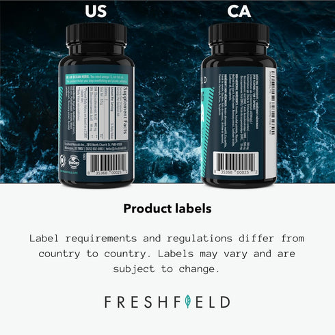 Ocean Saving Omega 3, Fish Oil Replacement, 2-Month Supply, Sustainably Sourced Algae Oil with Highest DHA