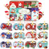 Obcxin Christmas Scented Candle Gift 12 Pack, Christmas Candles for Home Scented, 100%