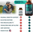 Digestive Enzymes with Probiotics and Prebiotics - Vegan Supplement for Gut Health & Digestion Support - 180 Caps