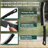 Solvra Set 6Pcs Crevice Cleaning Brush Hard Bristle Cleaning Tools for Grout, Tile Floors, Gaps & Narrow Spaces Small