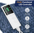 VSTKEN 24"x12" 9 Settings 4 10FT Heating Pad for Back Pain Relief, Electric Heat Pad for Neck, Shoulders, Cramps