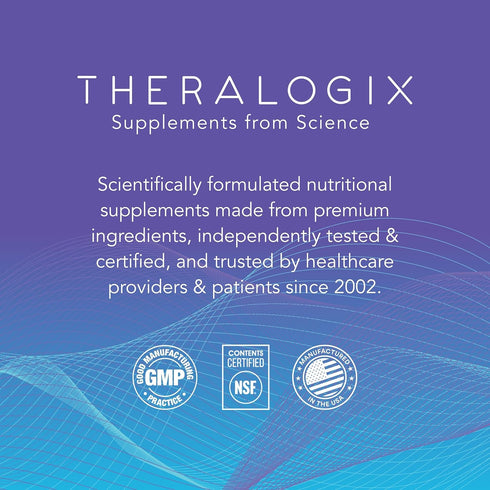 Theralogix Multivitamin & Mineral Supplement for Women & Men without Iron, 90 Tablets - 90-Day Supply