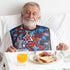 Reusable Adult Bibs with Crumb Catcher Pocket - For Men and Women